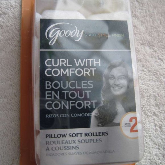 Goody Hair Goody Curl Comfort Pillow Soft Foam Rollers Hair Curlers